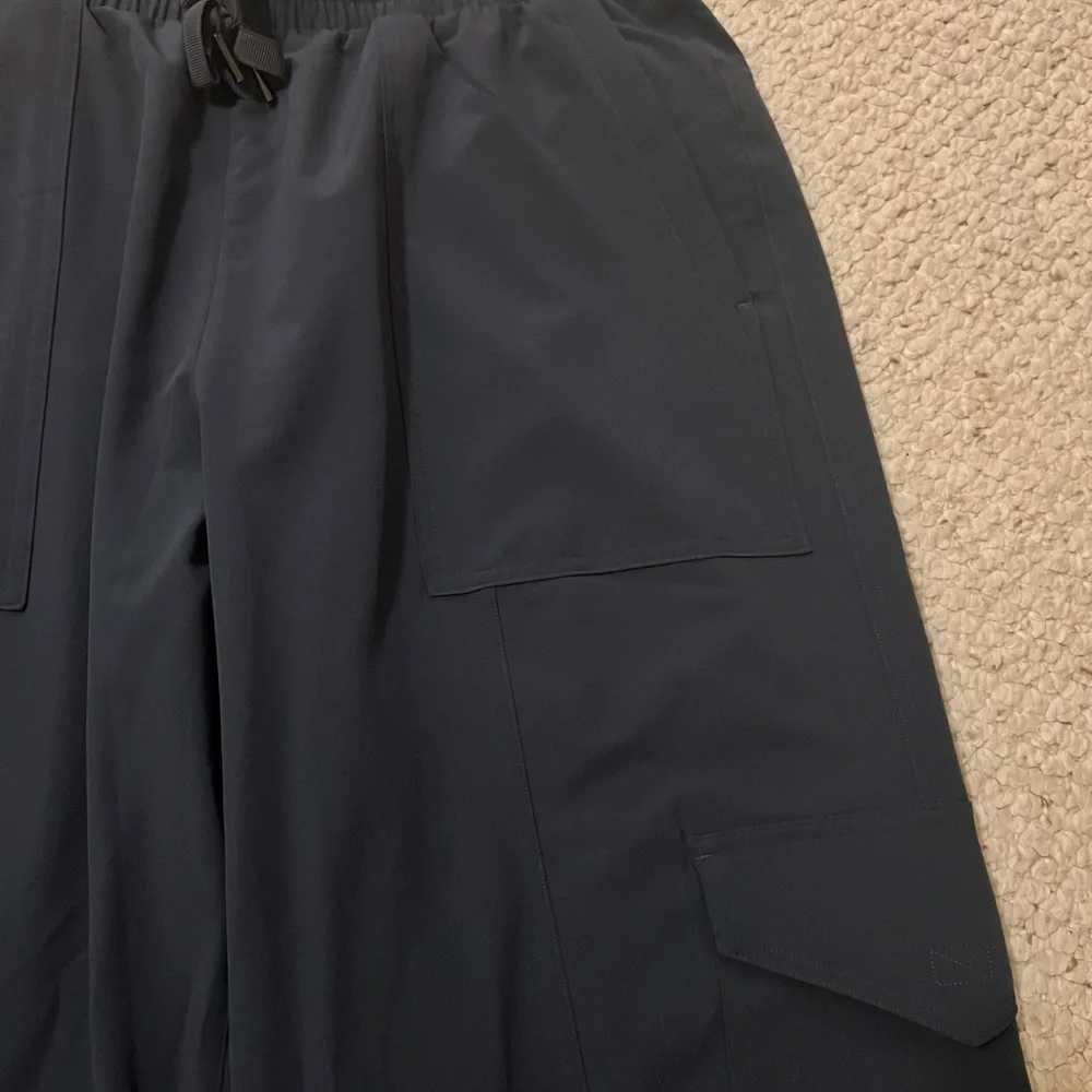 SPANX Out Of Office Cargo Jogger in Dark Storm Pant Large Tall - NEW without tag - Picture 7 of 8